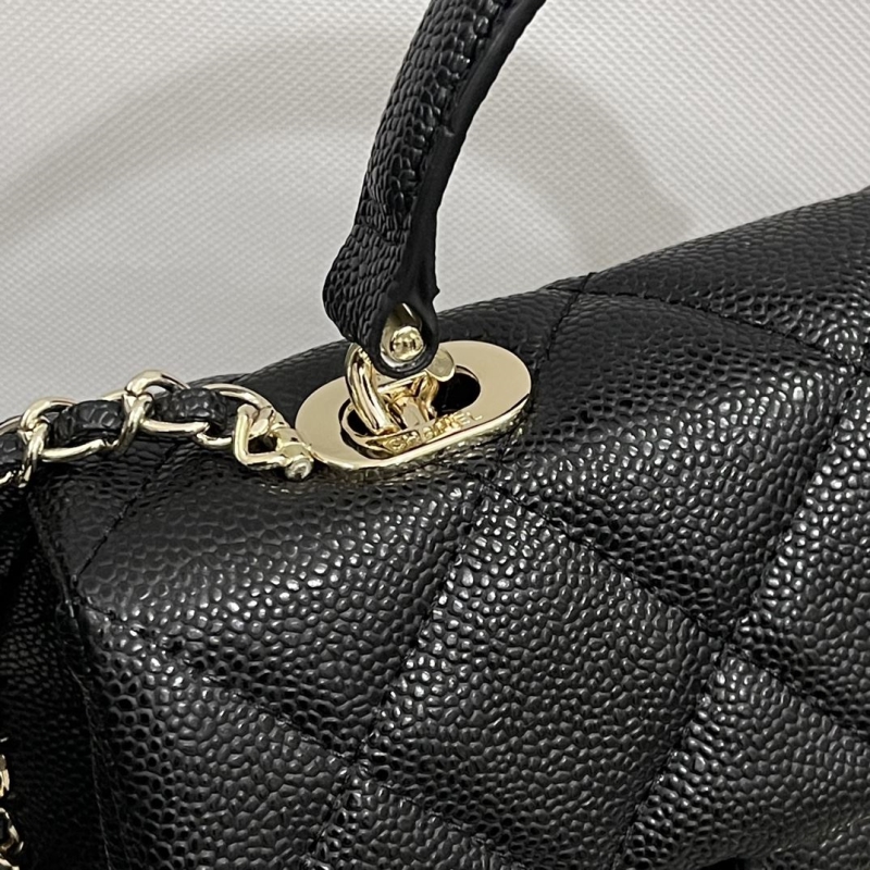 Ch**el top handle bags